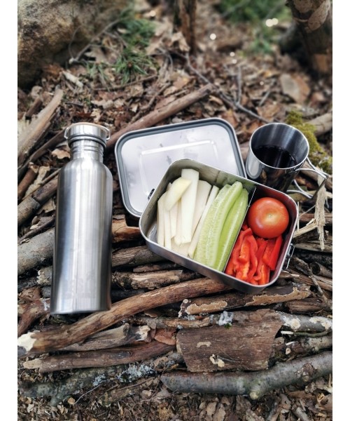 Sulankstomas nerūdijančio plieno puodelis Nalgene BasicNature, 0,35 l