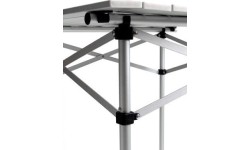 Folding Table BasicNature Travelchair Roll Table Small, 70x70cm