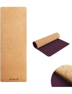 Cork yoga mat Spokey SAVASANA