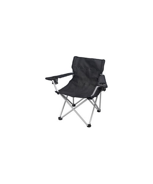 Chairs and Stools BasicNature: Sulankstoma kėdė BasicNature Travel Comfort, juoda