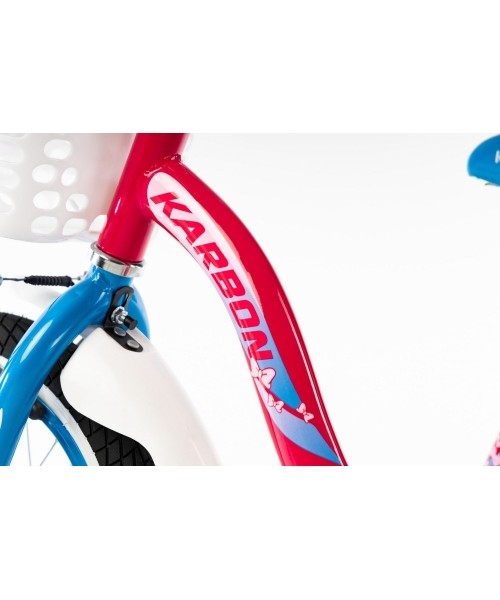 Dviratis Karbon Mimi 14 pink-blue