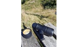 Dishes Origin Outdoors: Mini espreso kavos aparatas Origin Outdoors To-Go, skirtas milteliams