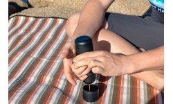 Dishes Origin Outdoors: Mini espreso kavos aparatas Origin Outdoors To-Go, skirtas milteliams