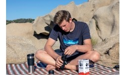 Dishes Origin Outdoors: Mini espreso kavos aparatas Origin Outdoors To-Go, skirtas milteliams