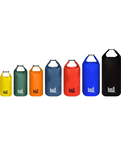 Waterproof Bags BasicNature: Neperšlampamas maišas Basic Nature 500D 10L, geltonas