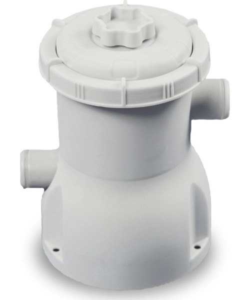EXIT Soft Grey pool 300x200x65cm with filter pump and dome - grey