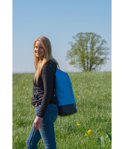 Neperšlampamas krepšys Origin Outdoors 500D Plus 20L, mėlynas
