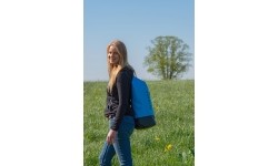 Neperšlampamas krepšys Origin Outdoors 500D Plus 20L, mėlynas