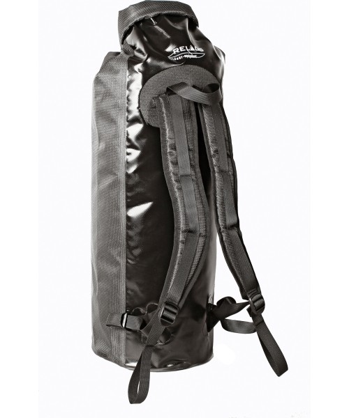 Turistinės kuprinės ir krepšiai BasicNature: Krepšys BasicNature 40L, juodas