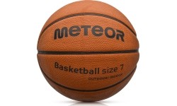 Basketballs Meteor: Ląstelių treniruočių krepšinio kamuolys 7 rudas 8 plokštės
