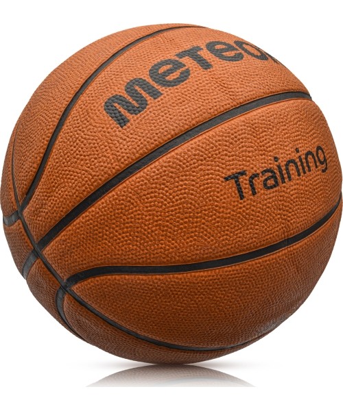 Basketballs Meteor: Ląstelių treniruočių krepšinio kamuolys 7 rudas 8 plokštės