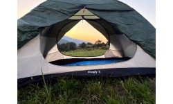 Foldable Sleeping Mat BasicNature Foldable, 180x50cm
