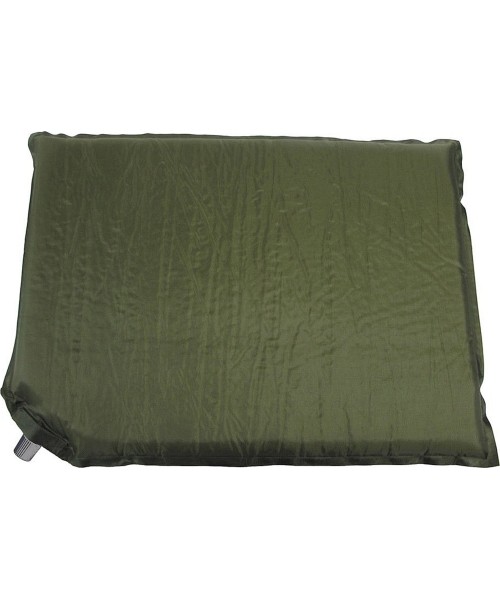 Inflatable Camping Mats BasicNature: Savaime prisipučiantis kilimėlis sėdėjimui BasicNature Olive, 40x30cm