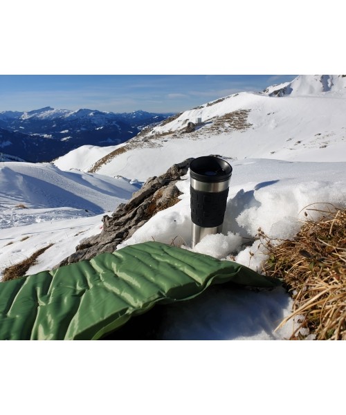 Inflatable Sit Mat BasicNature Olive, 40x30cm