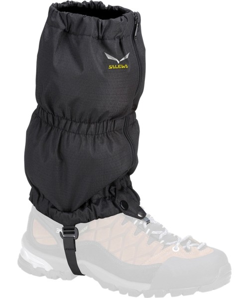 Camping Accessories Salewa: Getrai su diržu po apavu Salewa Hiking, juodi