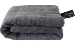 Rankšluostis BasicNature Terry, 60x120cm, pilkas