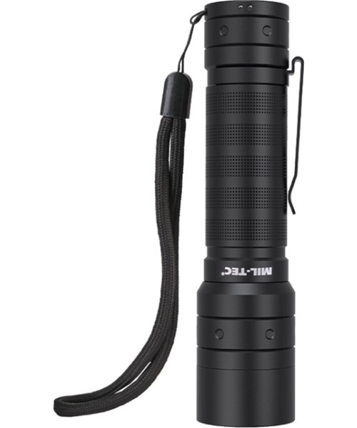 Flashlights MIL-TEC: MISSION 1000 RECHARGE FLASHLIGHT