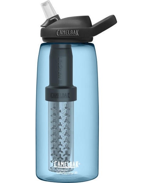 Canteens and Mugs CamelBak: Eddy+ 1L LifeStraw True Blue