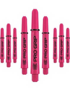 Smiginio strėlyčių kotai Target Pro Grip Pink Intermediate, 3 x 3 vnt.
