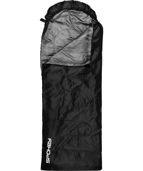 Sleeping Bags Spokey: Pavasario-vasaros tipo miegmaišis 220x75 cm juodas Spokey MONSOON