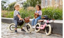 Balansiniai dviratukai ir triratukai BERG: Balansinis dviratukas BERG Biky Retro Pink