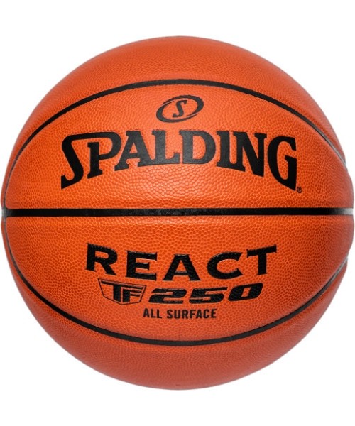 Krepšinio kamuoliai Spalding: SPALDING REACT TF250™ (5 dydis)