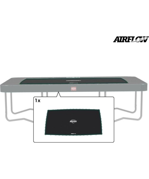 Trampoline Spare Parts BERG: Ultim Champion - Jump mat Black (TwinSpring, AIRFLOW) 330