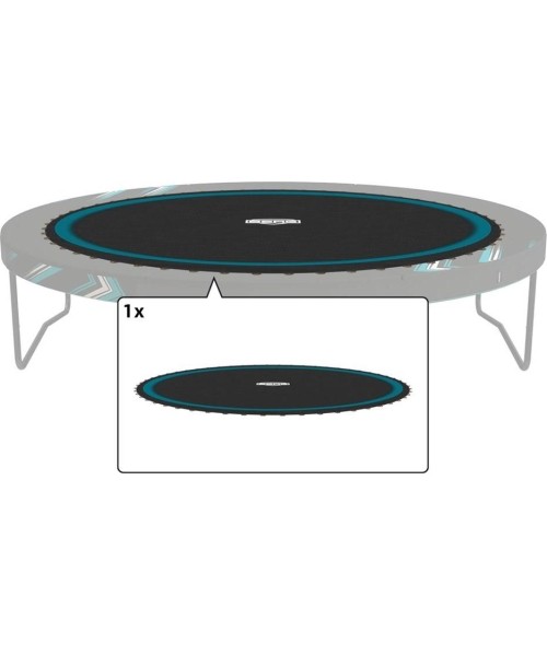 Trampoline Spare Parts BERG: Champion - Jump mat 430 Black (TwinSpring, AIRFLOW)
