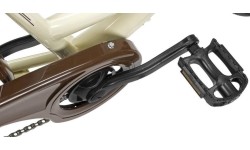 Dviračiai jaunimui ir suaugusiems : Dviratis AZIMUT Classic 28" 2023 cream