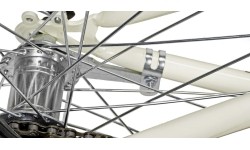 Dviračiai jaunimui ir suaugusiems : Dviratis AZIMUT Classic 28" 2023 cream