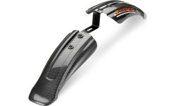 Aksesuarai bei priedai dviračiams : Priekinis purvasaugis SKS Crusher Dirtboard, plastikinis (juoda)