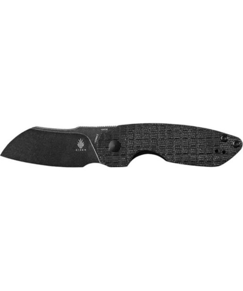 Medžiokliniai ir išgyvenimo peiliai : Kizer October Mini peilis V2569C2 juodas