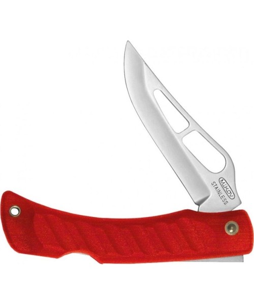 Hunting and Survival Knives : "Mikov Crocodile" peilis 243-NH-1/B raudonas