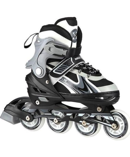 Children's Skates 2in1 Nils Extreme: NH18188 2IN1 RIEDUČIAI / LEDO RITULIO PAČIŪŽOS