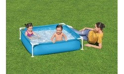 Viršžeminiai baseinai Bestway: Rėminis baseinas vaikams 122x122cm BESTWAY