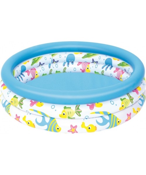 Children's Pools Bestway: Baseinas, vonia Žuvys 1 02 25 cm BESTWAY