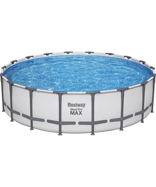 Karkasinis baseinas SteelPRO 549x132 cm, apvalus