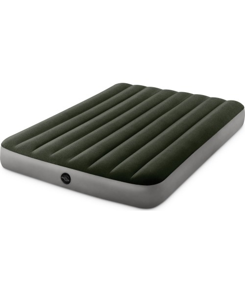 Inflatable Camping Mats Intex: Pripučiamas čiužinys su pompa lova 2os Intex 64778
