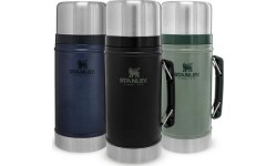 Thermoses Stanley: Termosas maistui Stanley Classic Legendary 0.94L, juodas