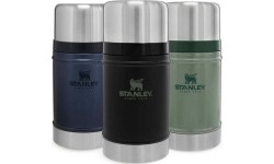 Thermoses Stanley: Termosas maistui Stanley Classic Legendary 0.7L, juodas