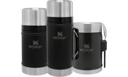 Thermoses Stanley: Termosas maistui Stanley Classic Legendary 0.7L, juodas