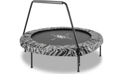 Pastatomi batutai Exit: EXIT Tiggy junior batutas su juosta ø140cm - juodas/pilkas