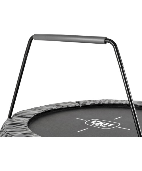 Pastatomi batutai Exit: EXIT Tiggy junior batutas su juosta ø140cm - juodas/pilkas