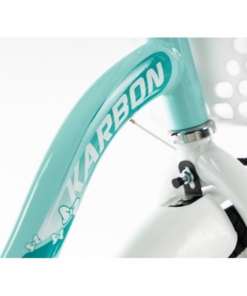 Children's and Junior Bikes : Dviratis Karbon Mimi 14 sky-white