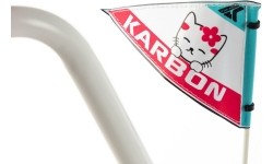 Children's and Junior Bikes : Dviratis Karbon Mimi 14 sky-white