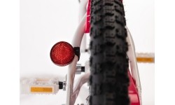 Vaikiški dviratukai ir triratukai : Dviratis Karbon Star ALU 16 white