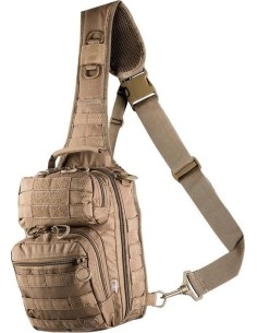 Survival Tools and Kits : "Plecak M-Tac Urban Line City Hunter" šešiakampis krepšys coyote