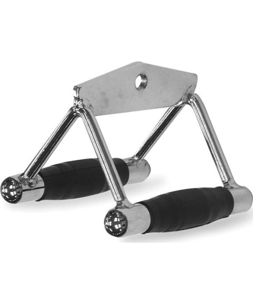 Traukimo rankenos inSPORTline: Rubber-Coated Double Grip for Cable Rows inSPORTline