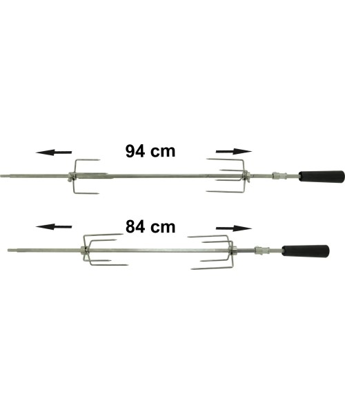 Barbecue needle 84-94cm 8mm/6mm