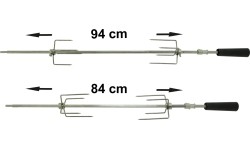 Barbecue needle 84-94cm 8mm/6mm